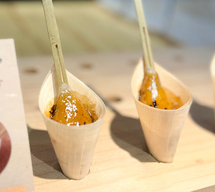 緑のダイヤ「日光山椒」が香る、大人のための極上みたらし。