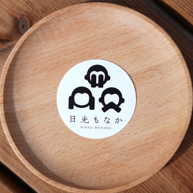 日光もなかステッカー(ラウンド)