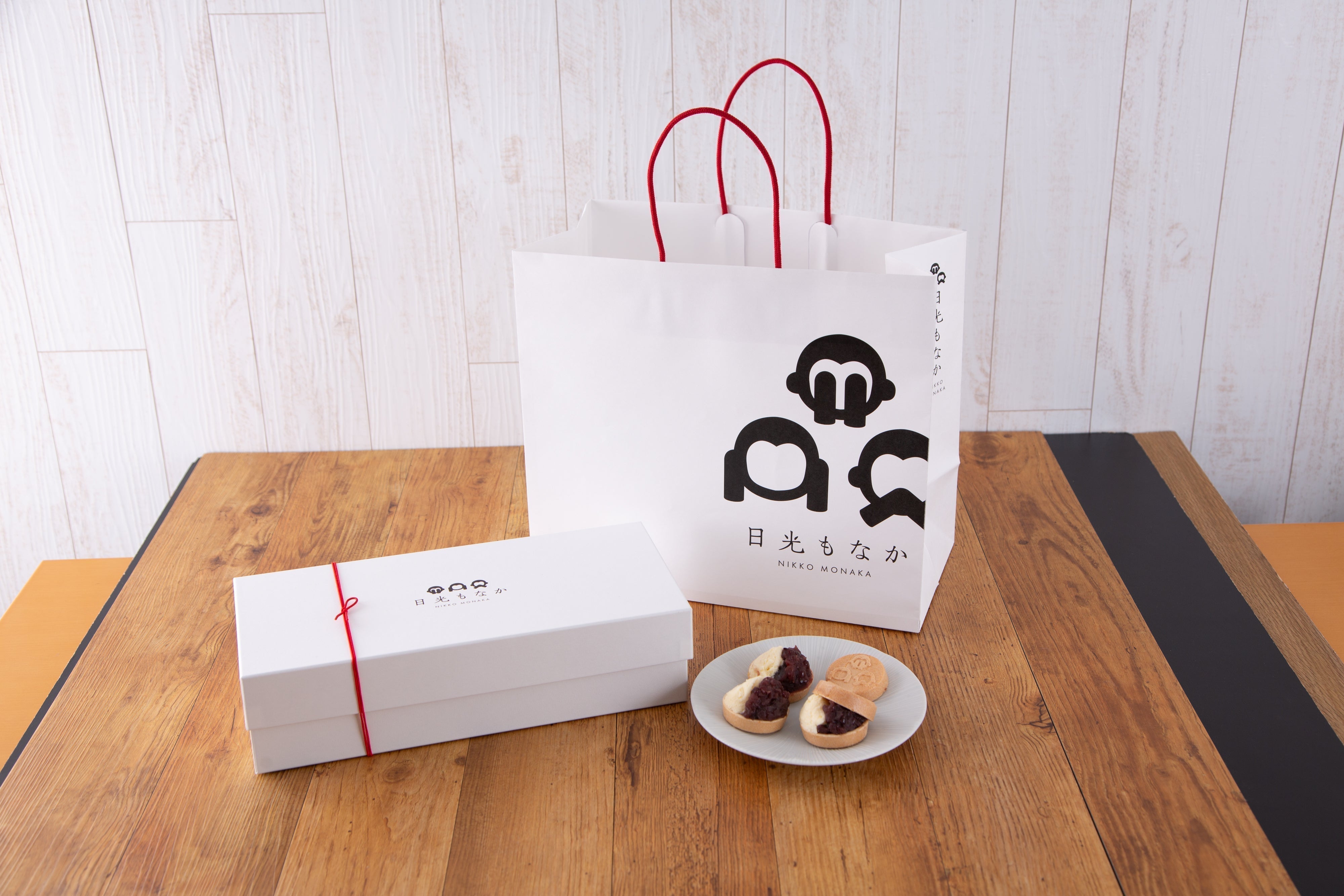 お手土産商品「自分で作る日光もなか ～粒あん×マスカルポーネ～」