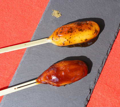 甘美な世界を引き立たせる「こだわりの素材」を使用した、日光もなかのみたらし