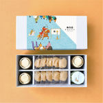 【流鏑馬デザイン】自分で作る日光もなか（10個入り）～粒あん・あんず×マスカルポーネ～