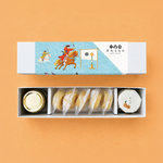 【流鏑馬デザイン】自分で作る日光もなか（5個入り）～あんず×マスカルポーネ～