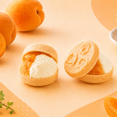 【夏季限定】自分で作る日光もなか～粒あん・あんず×マスカルポーネ～（10個入り）