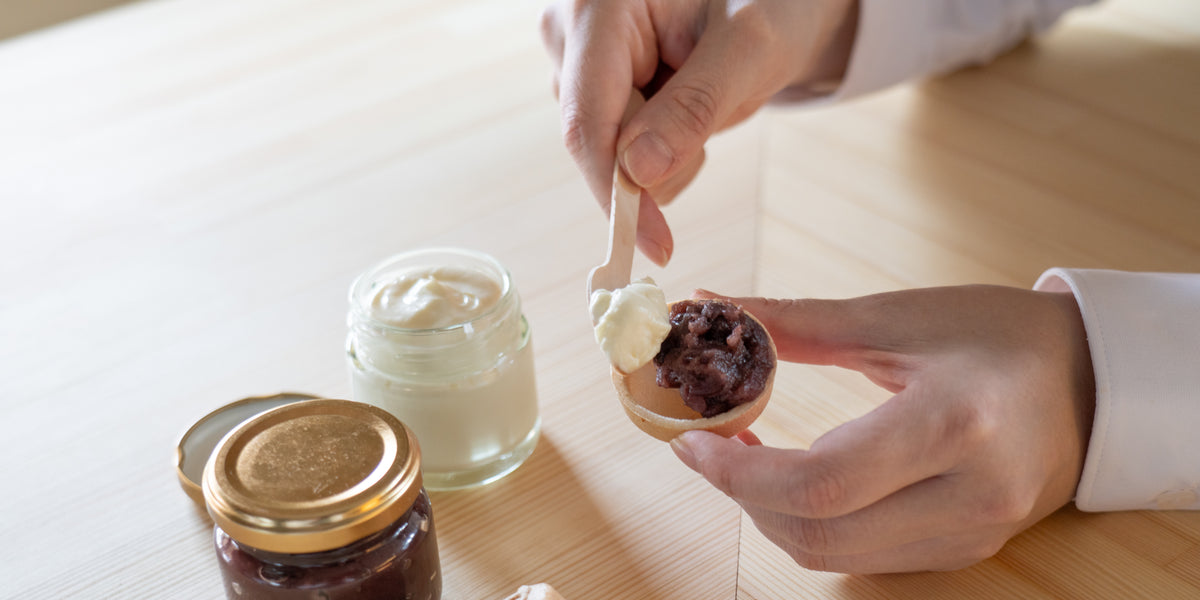 自分で作る日光もなか～粒あん×マスカルポーネ～5個入り – 和スイーツ